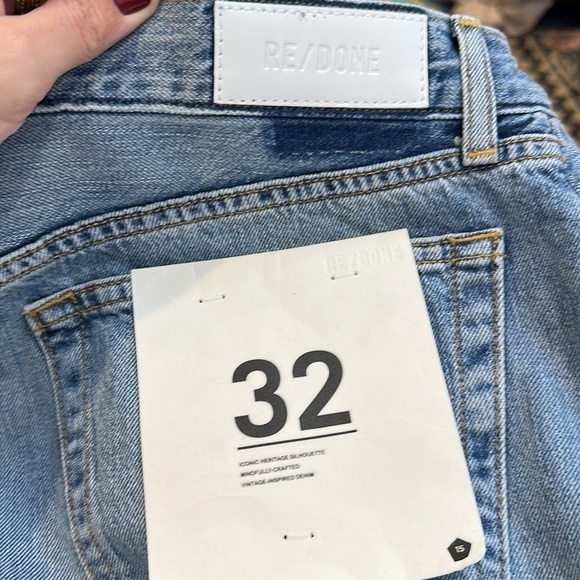 RE/DONE LOW RIDER LOOSE JEANS‎ SZ 32 - Picture 6 of 7
